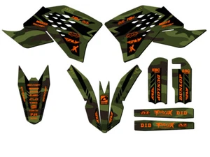 2009-2015 SX 65 APACHE Green Senge Graphics Kit Compatible with KTM - Picture 1 of 10
