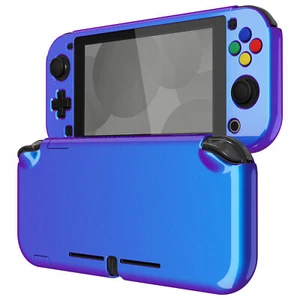 PlayVital Protective Hard Case for Nintendo Switch Lite Chameleon Purple Blue - Picture 1 of 8