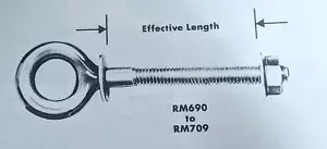 Riley Stainless Steel Eye Bolt 152mm - Picture 1 of 1