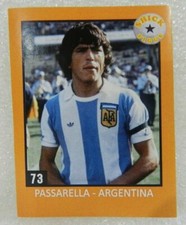 DANIEL PASSARELLA STICKER CARD SOCCER N°73