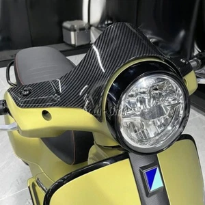Per GTS 300 GTS300 2023 2024 parabrezza moto parabrezza look fibra di carbonio - Foto 1 di 4