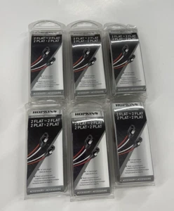 6 Pack Hopkins Towing 12” 2 Flat to 2 Flat Extension Cables New 1200479065 - Imagen 1 de 4