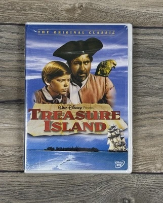 Walt Disney Presents Treasure Island (DVD, 1950) Full Screen New Sealed - Image 1 of 4
