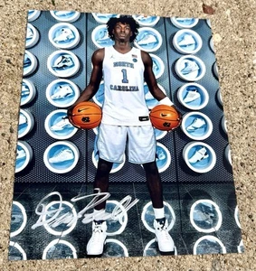 DRAKE POWELL SIGNED 8x10 Photo 2025 NBA DRAFT UNC Tar Heels - Picture 1 of 1