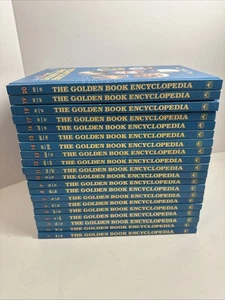 The Golden Book ENCYCLOPEDIA 1988 Vol 1 - 20 Complete CHILDRENS Set Homeschool - Foto 1 di 8