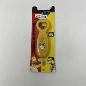 Simpsons sprechender Bieröffner BATTERIEN LEER Homer Simpson Neu im Karton 2007 braucht Batterie - Bild 1 von 4
