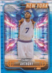 Carmelo Anthony /125 Color Match Sonar Refract 2025 Topps Chrome Basketball #83 - Bild 1 von 2