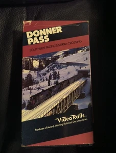 Donner Pass Southern Pacific's Sierra Crossing Video Rails VHS 1989 - Bild 1 von 4