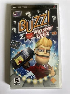 NEW Factory Sealed BUZZ MASTER QUIZ Game Show American Import Sony PSP - Picture 1 of 4