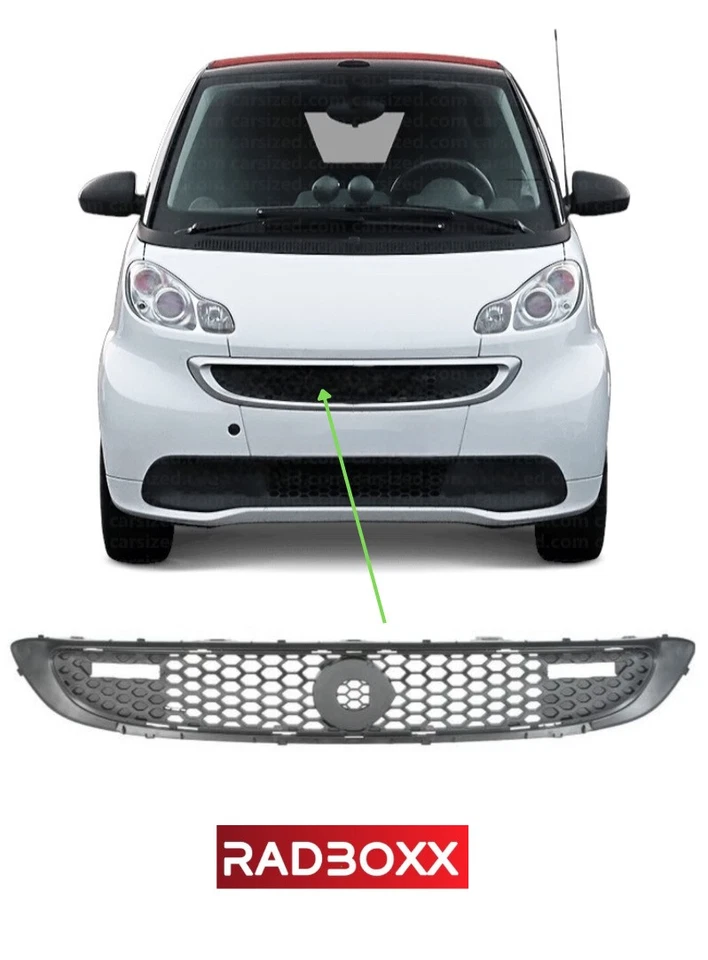 ✅Rejilla del radiador rejilla del radiador parrilla para Smart ForTwo 451 (12-14) 4518880223 - Imagen 1 de 1
