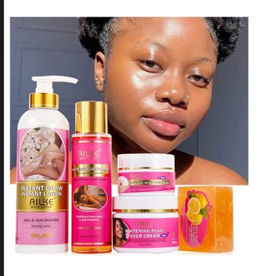 5-pc set Rapid Clear Stubborn Acne Spot  Pimple Face and Body Lightening Set - Image 1 of 4