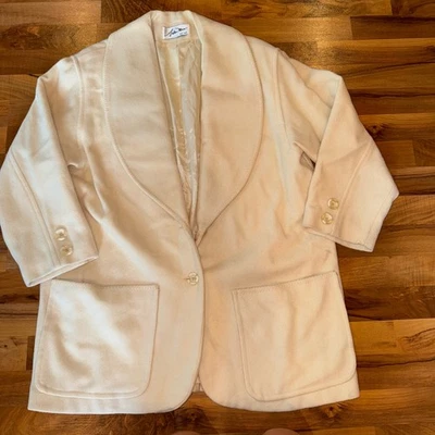 Andrea Marin Нью-Йорк шерсти Blazer пальто женщин 1 X карьера куртка зимние винтажные - Изображение 1 из 4