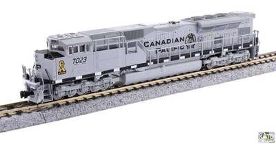 Kato 176-8544 N Scale CP Canadian Pacific EMD SD70ACU Locomotive Airforce #7023 - Image 1 of 4