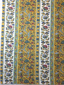 x8 Vintage Williams Sonoma French Country Napkins Yellow Blue Floral India - Picture 1 of 8