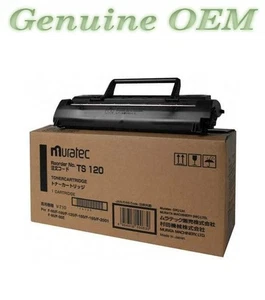 Cartucho de tóner Muratec TS-120 original OEM, negro rendimiento estándar sellado genuino - Imagen 1 de 1