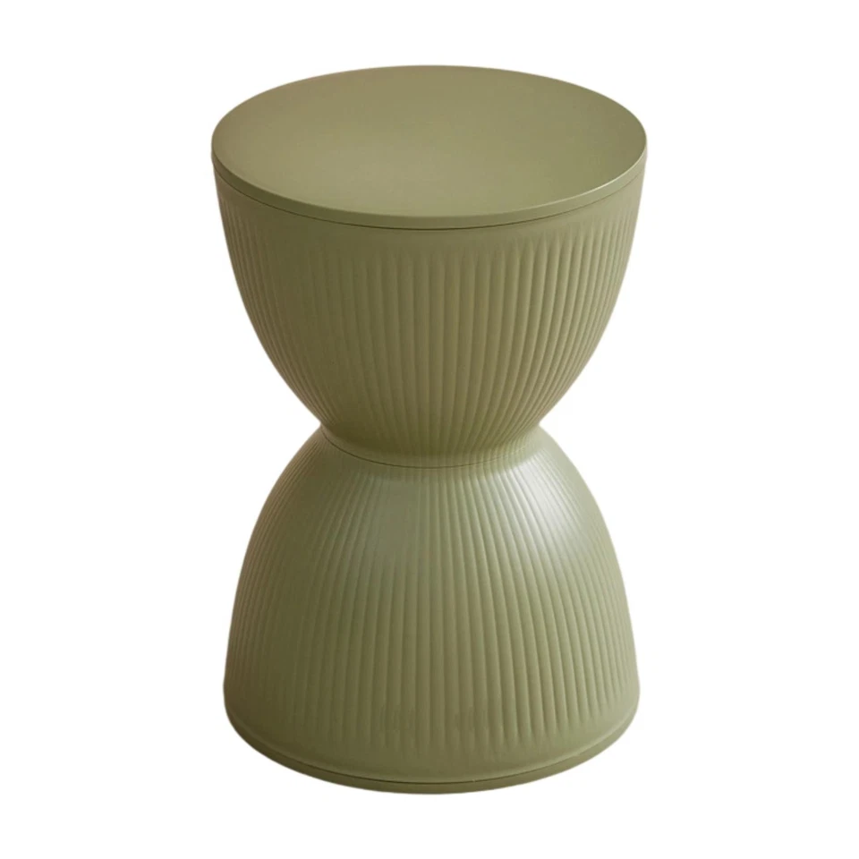 Small Round Foot Stool Ottoman Compact Fashion Furniture Nordic Modern Stylish - Image 1 of 1