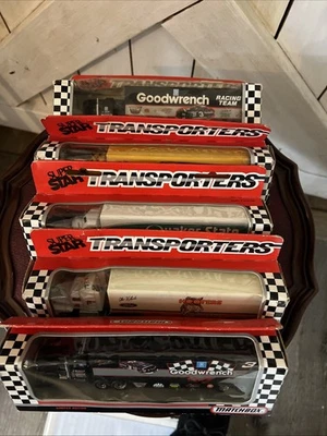 5 Matchbox Dale Earnhardt Sr. #3 GM Goodwrench Super Star Transporters 1990-1995 - Image 1 of 4