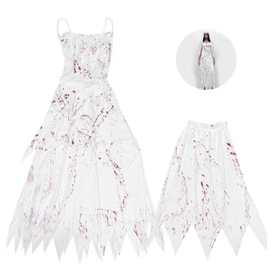 Vestido de vampiro victoriano boda novia muerta disfraz mujer disfraces espeluznantes para - Imagen 1 de 12