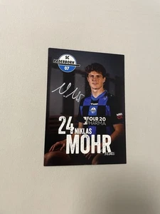 Niklas Mohr Handsignierte Autogrammkarte SC Paderborn 07 2025/26 25/26 - Bild 1 von 2