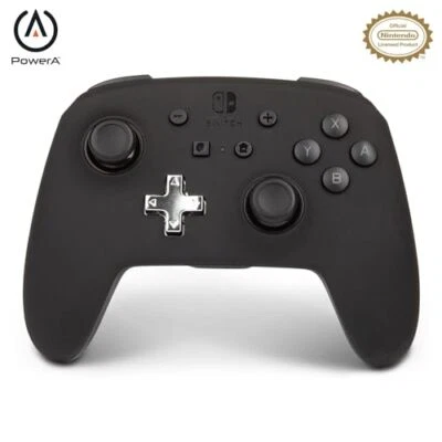 PowerA Enhanced Wireless Controller for Nintendo Switch Game Black pad  - Image 1 of 4