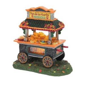 DEPT 56 Halloween Tag der Toten Gebäckwagen #6007787 NRFB beleuchtet nicht mehr produziert * - Bild 1 von 4