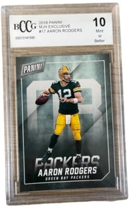 Beckett 10 2018 Panini MJH Exclusive #17 Aaron Rodgers - Picture 1 of 2
