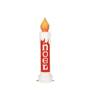 Over 3ft Christmas Noel Candle Replica Life-sized Christmas Decorations - Picture 1 of 3