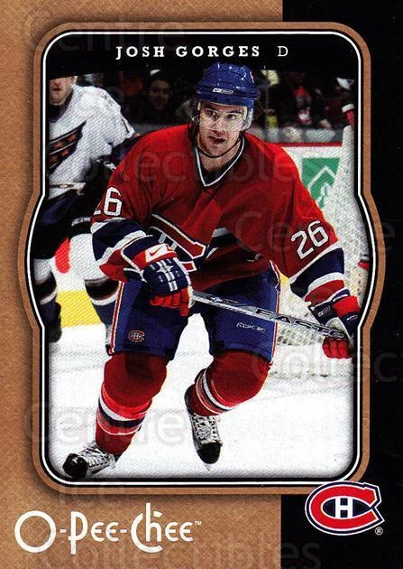 2007-08 O-Pee-Chee #263 Josh Gorges - Image 1 of 1