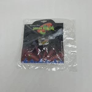 Vintage RARE Warner Brothers Space Jam Ring 1996 NEW Super Hard To Find Clear - Picture 1 of 6
