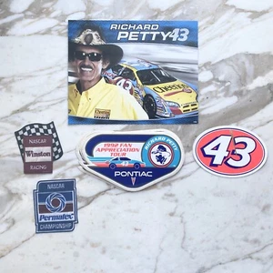 Vintage 1992 Richard Petty Fan Tour NASCAR Racing Stickers Cards & Memorabilia - Picture 1 of 7