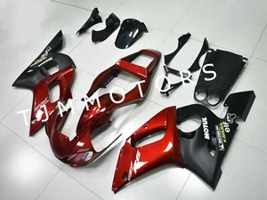 For YZF R6 1998-2002 Red Black ABS Injection Mold Bodywork Fairing Kit Plastic - Bild 1 von 9