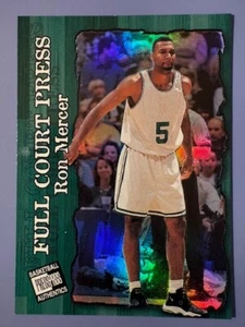 1998 Ron Mercer Press Pass Authentics Full Court Press - Picture 1 of 2