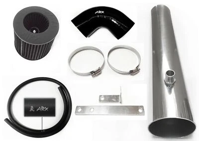 AirX Racing Black For 2005-2018 Chrysler 300 300C 5.7L 6.1L SRT8 V8 Air Intake - Image 1 of 2