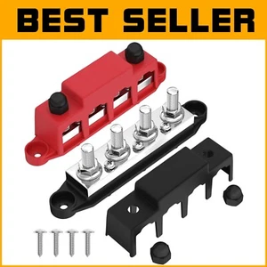 Enhanced 12V Power Distribution Block for Automotive & Marine - 400A Rated - Picture 1 of 8