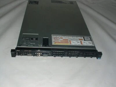 Dell Poweredge R620 2x E5-2670 2.6ghz 16-Cores / 64gb / H710 / 2x Trays / 750w - Image 1 of 2