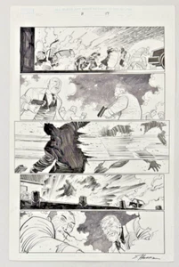 Amazing Spider-Man Vol 6 #11 Pg. 17 John Romita Jr. & signiert von Scott Hanna - Bild 1 von 1