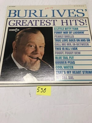 Burl Ives Greatest Hits  Vinyl LP Albums - Image 1 of 4