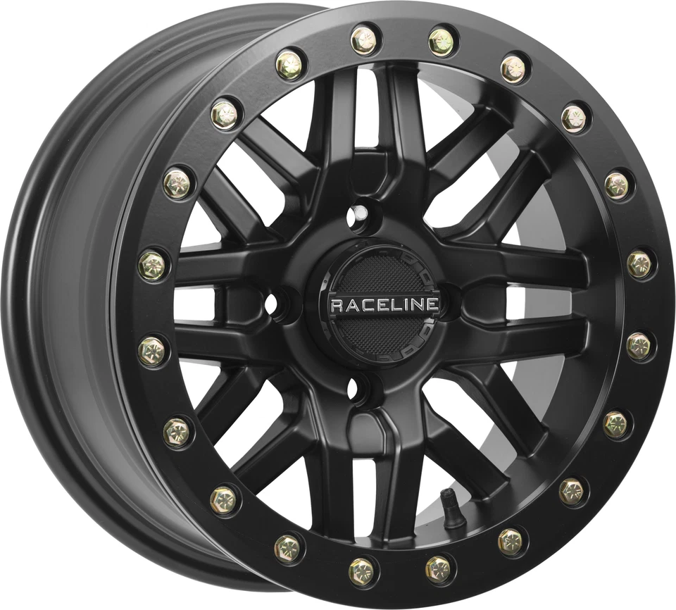 RACELINE Ryno Beadlock Wheels Black 4/137 15X7 5+2 A91B-57037-52 - Image 1 of 1