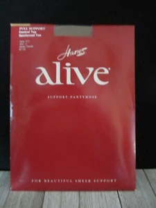 Hanes Alive Light Support Control Top Pantyhose - size C - "Barely There" - Picture 1 of 4