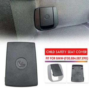 Cover Flap Rear Child Seat Safety Anchor ISOFix For BMW F20 F30 E87 E90 E91 X1 - Picture 1 of 12