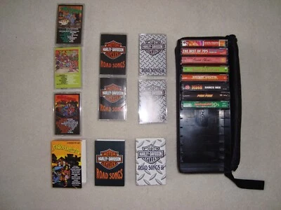 Cassette tapes 60s, 70s, 80s, 90s - 118 tapes & 6 cases - Rock Pop Metal - Image 1 of 4