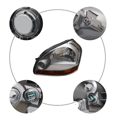 for 2005-2009 Hyundai Tucson Headlight Headlight Assembly Left Driver Side LH Foto 1 de 4