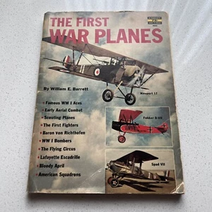“The First War Planes” William E. Barrett Fawcett How To 1960 Vintage Book - Picture 1 of 6
