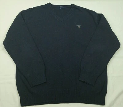 PULL HOMME GANT COTON TAILLE 2XL SHORT GC a - - Photo 1/4