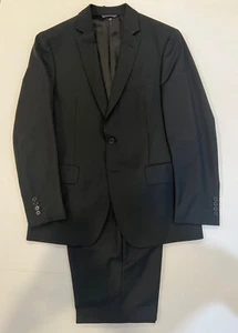 JOHN VARVATOS Italian Black Formal Suit 42 W34 X L28 $1,595 - Picture 1 of 20