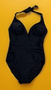 Badeanzug Einteiler mit Polsterung schwarz Damen Gr. Large " - Bild 1 von 7