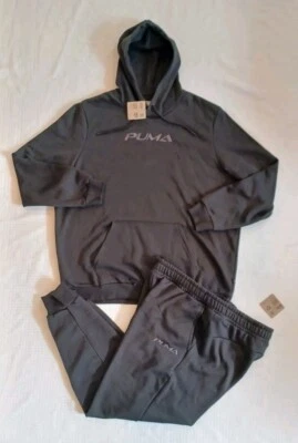 Nuevo suéter polar para hombre PUMA "WarmCELL" ropa deportiva ~ negro ~ talla 2XL Foto 1 de 4