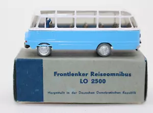dm1408, TOP RAR Alter ESPEWE ex. DDR Robur LO 2500 BUS Reisebus himmelblau OVP - Bild 1 von 10