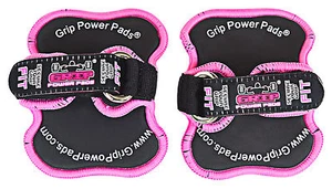New Pink Women’s Ladies Weight Lifting Gloves Gym Hand Protection Lifting Grips - Picture 1 of 12