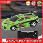 Can Remote Control Car LED Light Mini RC Racing Vehicle Model for Kids (Green)